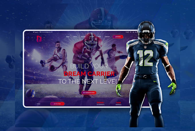 do creative landing page or website ui ux design for you