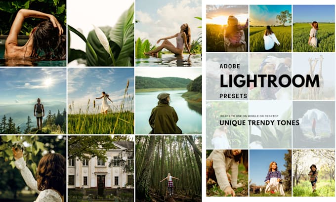 create unique lightroom preset packs for reselling