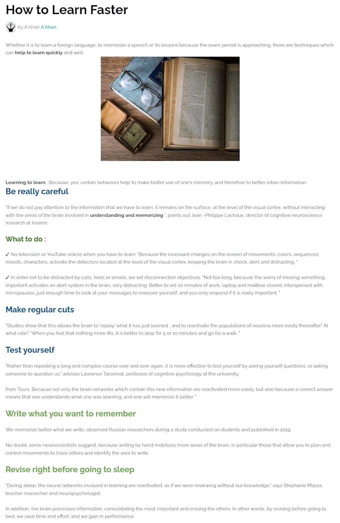 do professional SEO optimized blog content writing