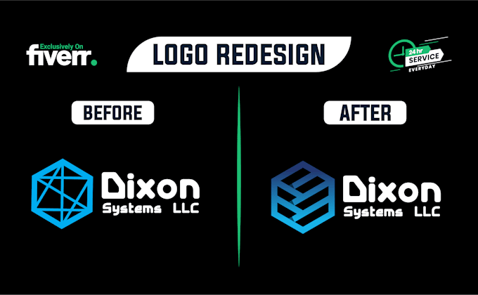 design and redesign your logo creatively