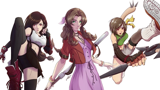draw fanart or oc in my anime style