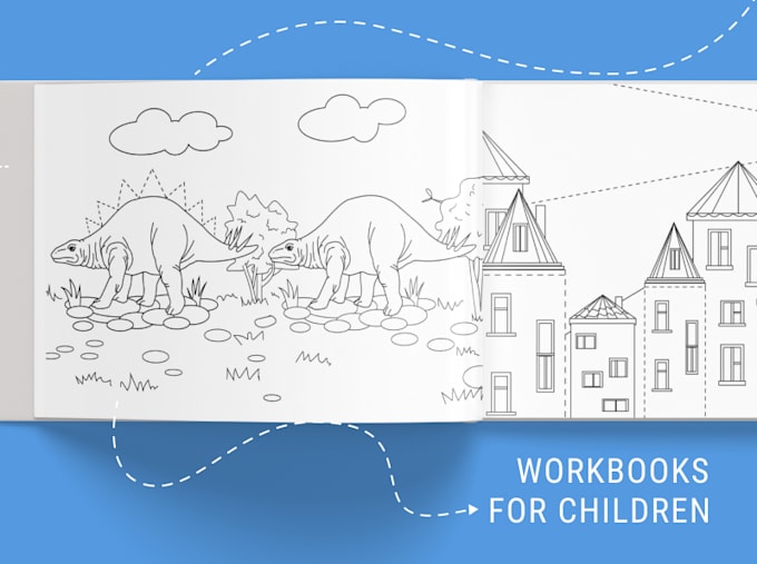 draw a colouring book