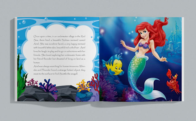 do professional children book layout design and formatting