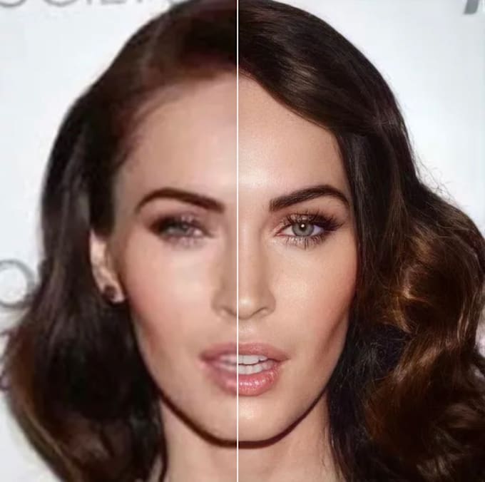 enhance your face using photoshop