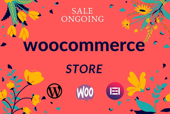 design ecommerce website or woocommerce store with wordpress