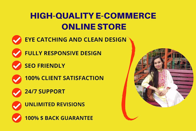 design ecommerce website online store with wordpress