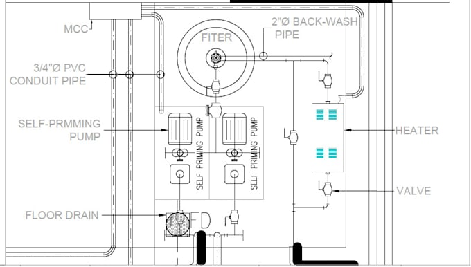 do swimming pool plumbing design