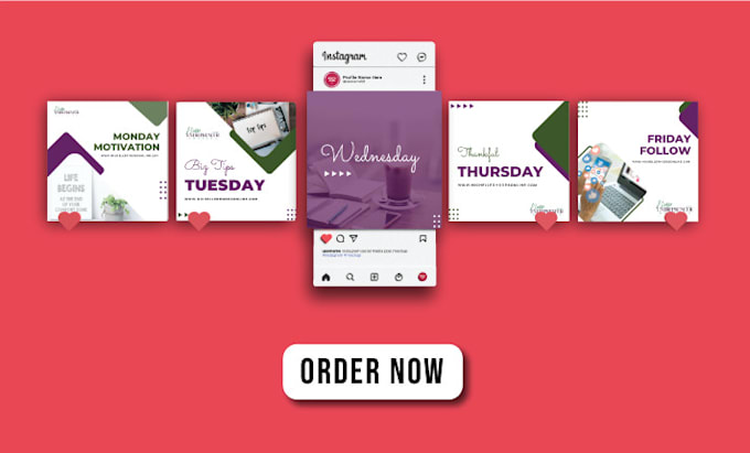 design engaging social media posts designs