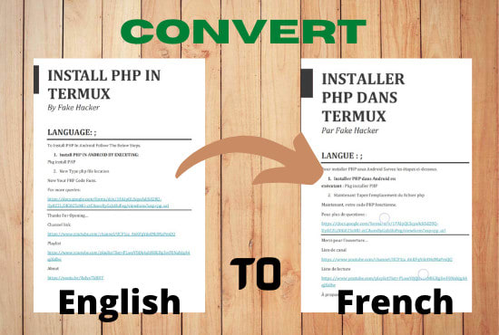 translate your document in many languages