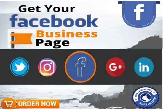 create, fix or optimize and setup facebook business page