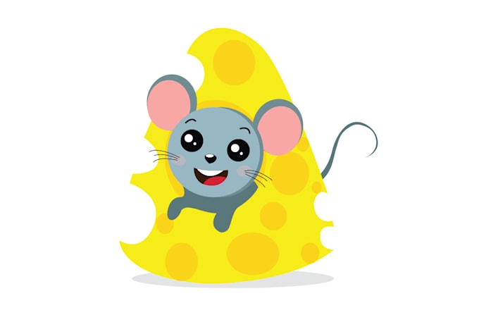 draw simple and cute children book illustrations