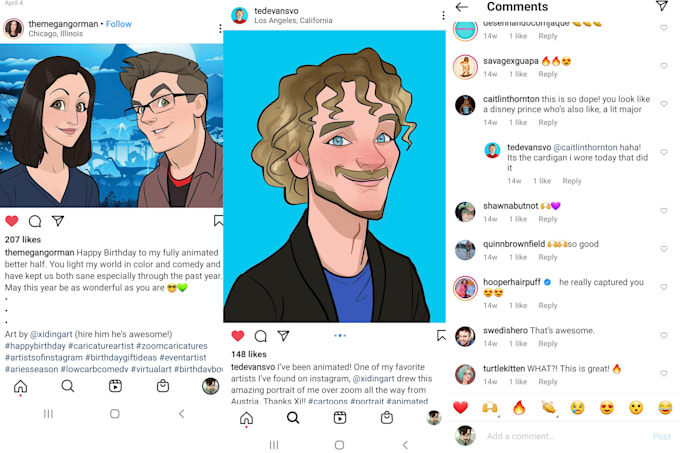 draw cartoon avatar that actually look like you