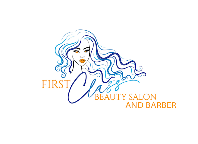 design awesome beauty salon logo and hair extension