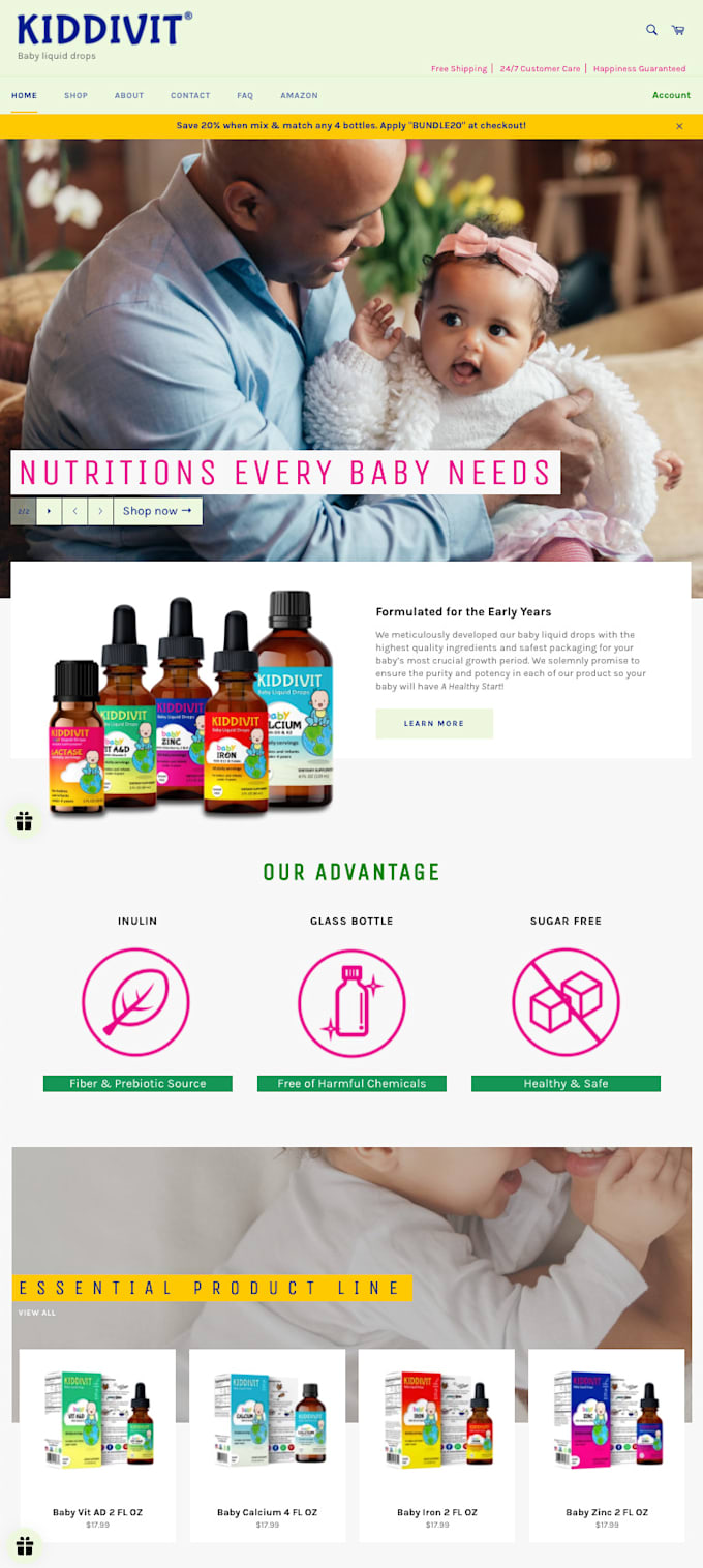 build your shopify store all inclusive
