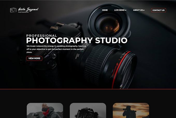 create a website using html css and bootstrap