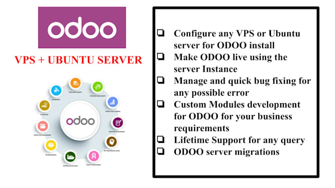 do odoo server configuration and migration