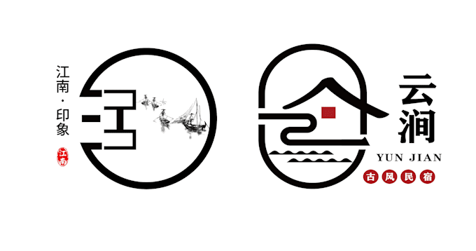 design professional and asian style logo