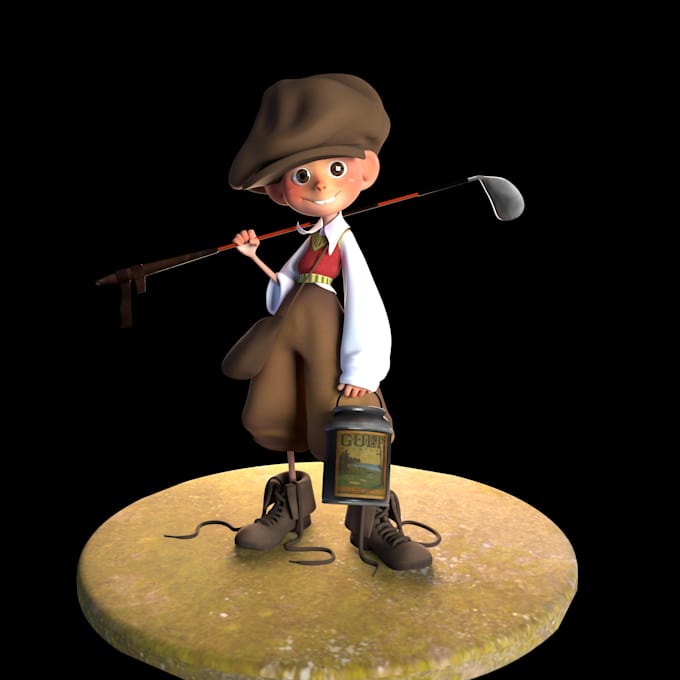 turn a 2d concept into stylized 3d character
