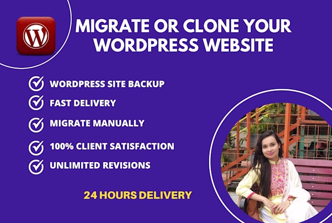 migrate, transfer wordpress website to new host or domain