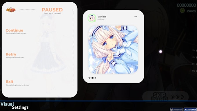 create an aesthetically pleasing osu skin for you