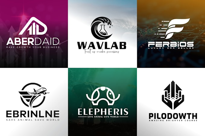 do minimalist premium logo and complete brand identity