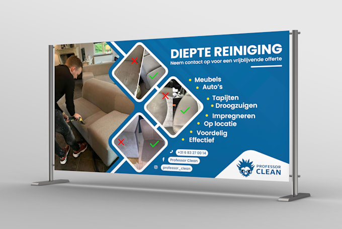 do creative banner, billboard, signage and yard sign