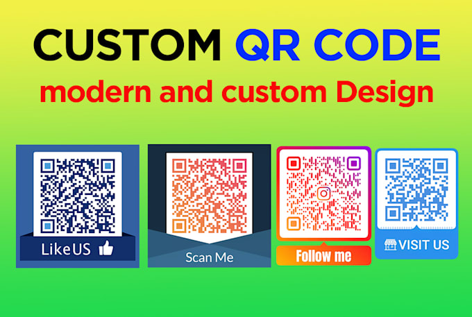 design custom qr code just in 1 hour