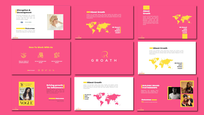 design professional business presntation