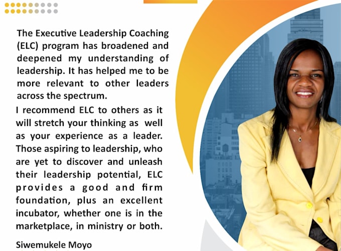 take you through a dynamic leadership coaching program