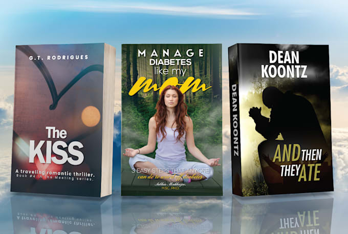 create minimalist book cover design