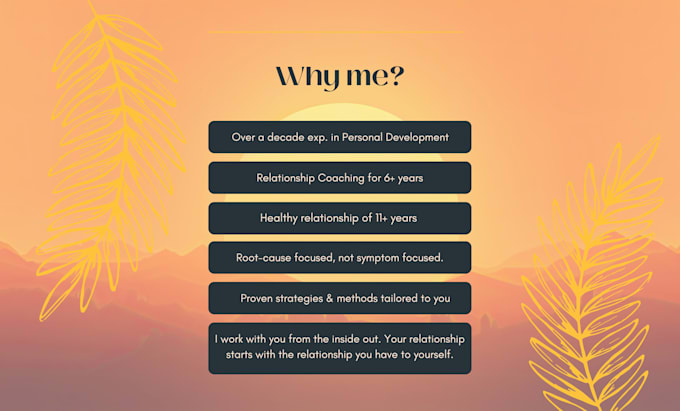 be your private relationship coach and couples counsellor
