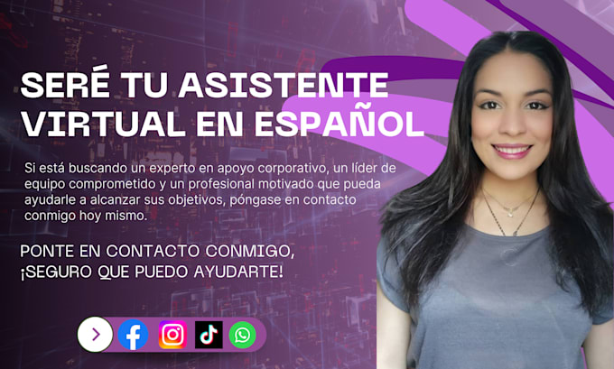 be your virtual assistant in spanish