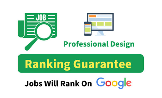 develop SEO optimized job posting website