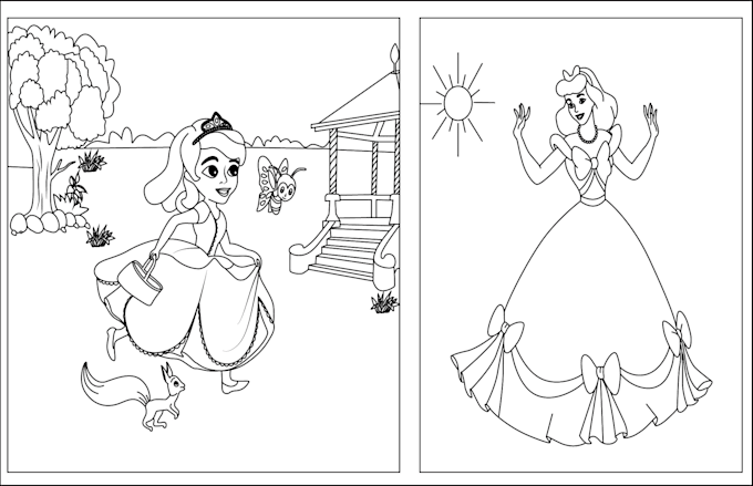 do magical coloring book pages for adult and children