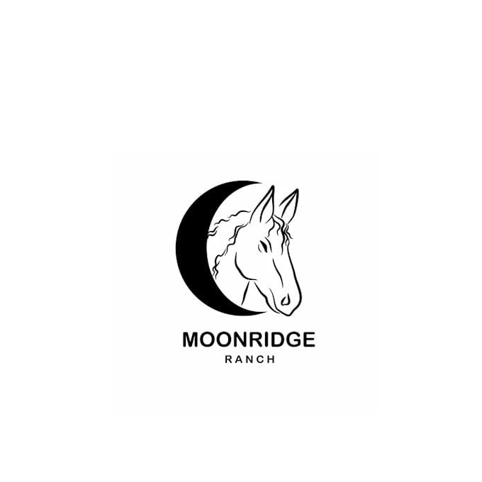 design moonridge ranch logo