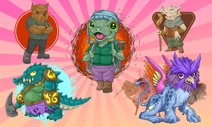 draw children or cartoon fantasy illustration