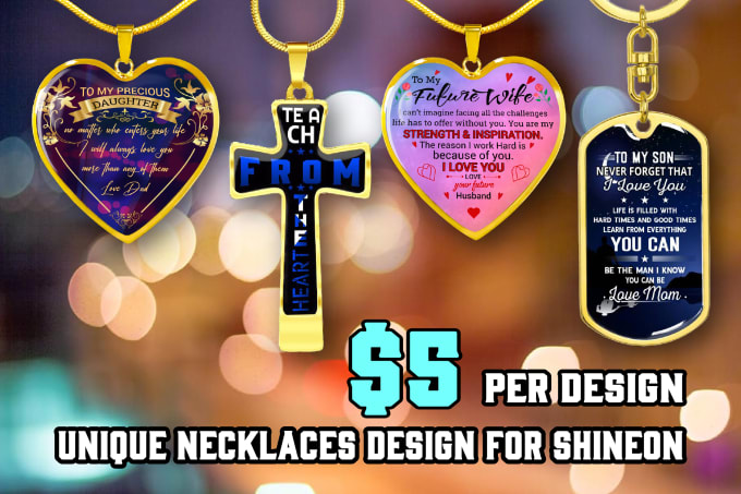 Create outstanding gearbubble jewelry necklace design for shineon