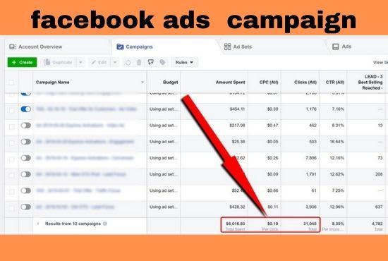 create high conversion shopify facebook ads campaign