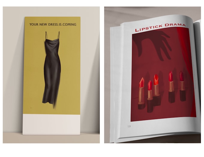 Draw a digital fashion illustration by Menzhinskaja | Fiverr