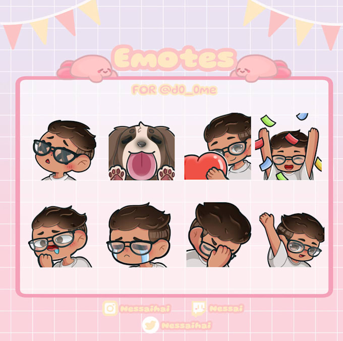 draw twitch emotes and badges