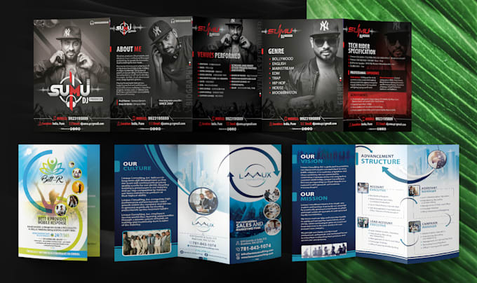 design creative brochures for business