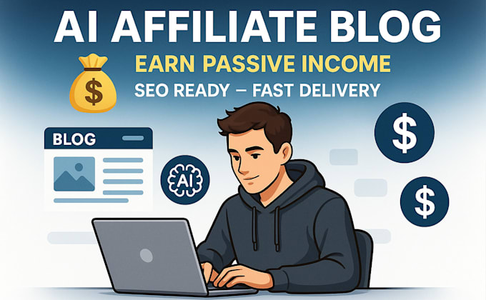 build an ai affiliate website or blog for passive income