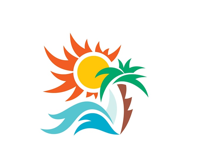 design travel logo  with  guarantee in short time