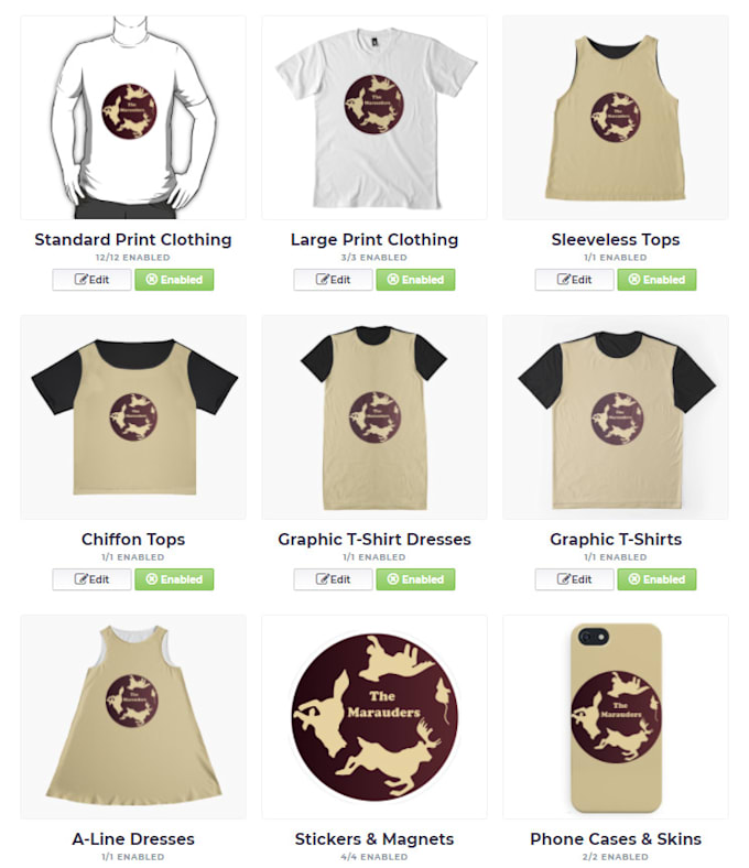 upload designs to redbubble