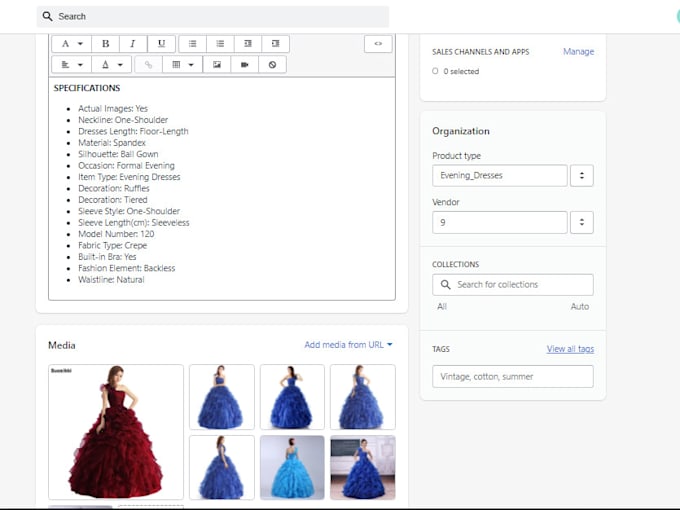 do product import or product upload in your shopify store