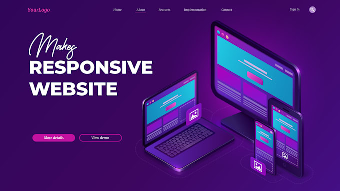 be elementor pro expert on wordpress development for responsive landing page