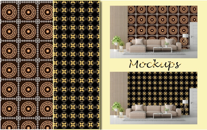 create a professional pattern design for any object