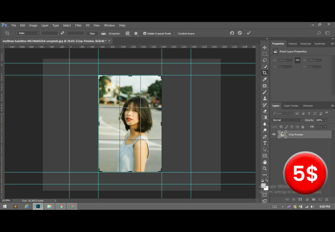 do crop or resize 40 images