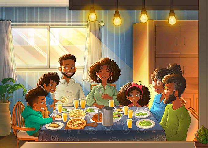 make a make childrens book illustration