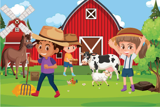 do african american cartoon character and children book